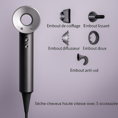 Contrôle de température intelligent pour protéger les cheveux
